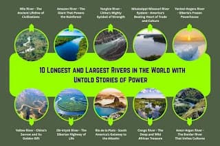 The World's Longest Rivers and the Civilizations They Built