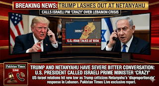 Trump and Netanyahu Engage in Heated Exchange: US President Labels Israeli PM ‘Crazy’