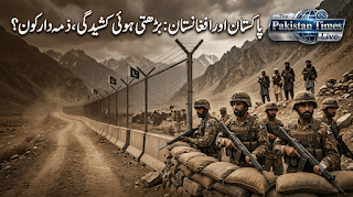 پاکستان افغانستان بڑھتی کشیدگی: ذمہ دار کون؟
