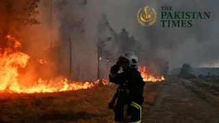 France Firefighters Face 'Fire Clouds' for First Time Amid Wildfires
