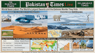 World News Latest: The World's Largest Deserts and the Extreme Worlds They Hide