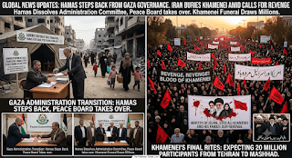 Hamas Gaza Governance Ends as Iran Buries Khamenei Amid "Revenge" Calls