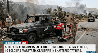Southern Lebanon Massacre: Israeli Brutality Kills Brigadier General, Ceasefire in Tatters