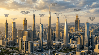 The World's Tallest Buildings in 2026, Led by Burj Khalifa