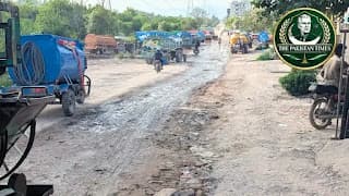 Islamabad Expressway Service Road Reconstruction Begins