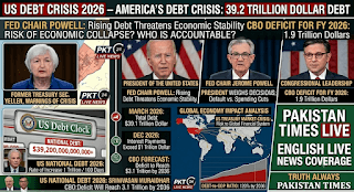 US Debt Crisis 2026 – America's Debt Crisis: 39.2 Trillion Dollar Debt and Risk of Economic Collapse