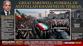 World Leaders Gather in Tehran as Iran Bids Farewell to Supreme Leader Ayatollah Khamenei