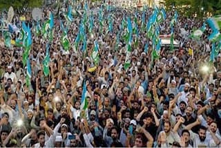 پیٹرولیم لیوی کے خلاف جماعت اسلامی کا دھرنا جاری