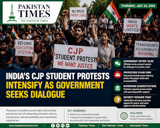 India's CJP Student Protests Intensify as Government Seeks Dialogue