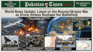 World News Update: Latest on the Russia-Ukraine War as Drone Strikes Reshape the Battlefield